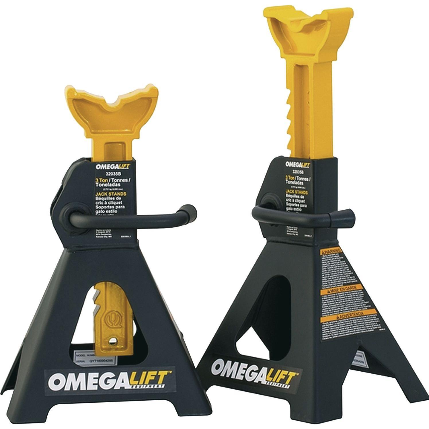 Omega, Wagenheber, Unterstellbock (Abstützbock) Tragkraft 3 Tonnen