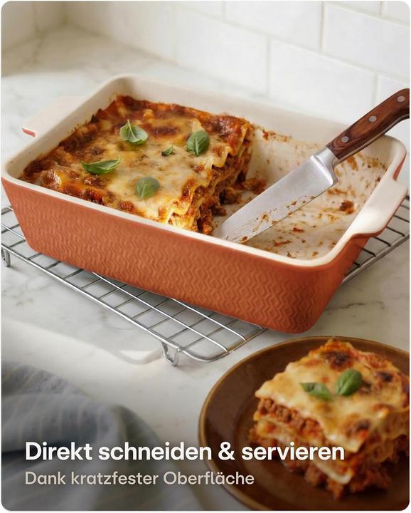 Produktbild Praknu Auflaufform mit extra hohem Rand