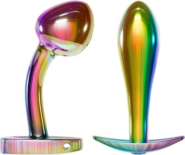 Produktbild Anos Metal Butt Plug Set Rainb