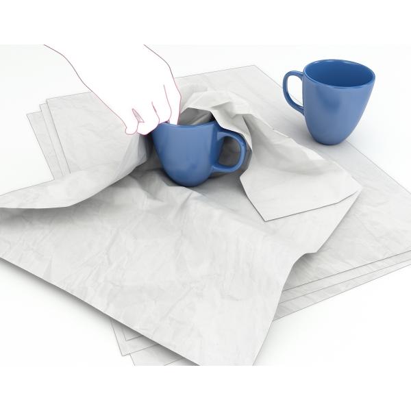 Antalis, Verpackungsmaterial, Aviskardus 49g grå 60x90cm (500)
