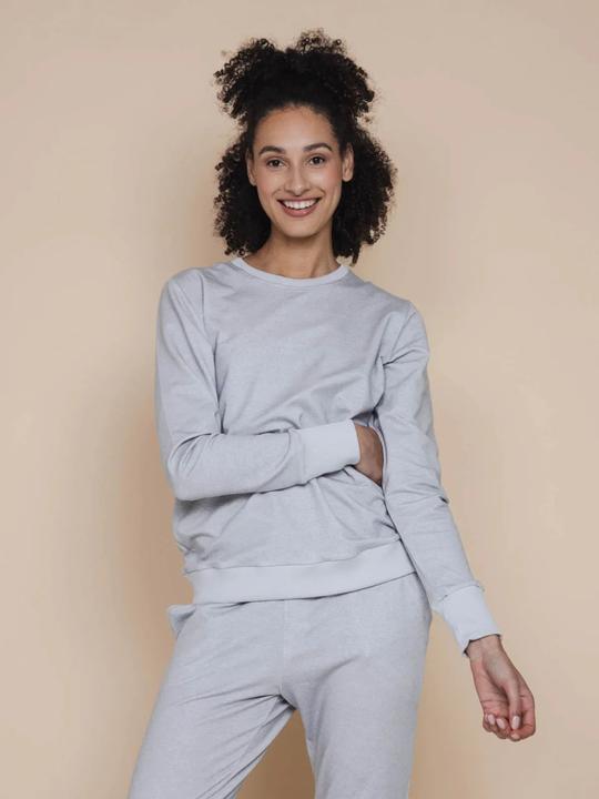Produktbild Snurk Pullover Damen Slow On Purpose Grau (XXL)