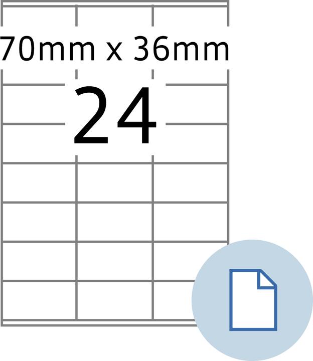 Immagine prodotto HERMA Adressetiketten A4