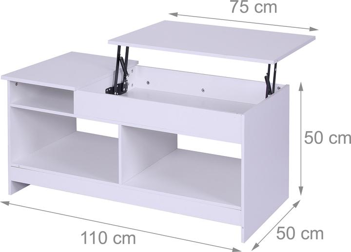 Actual product image Relaxdays Coffee table