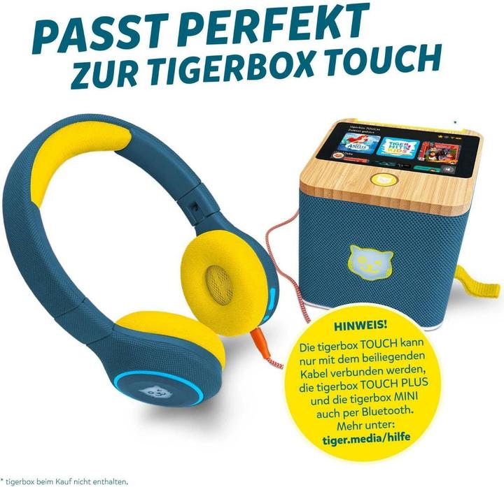 Produktbild Tigermedia tigerbuddies Kinderkopfhörer - Royal Sun Swiss-Edition