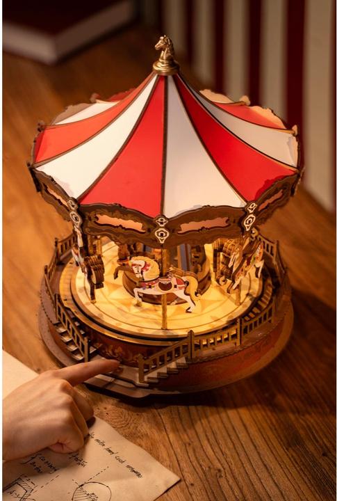 Image du produit Robotime Grande roue de la boîte à musique