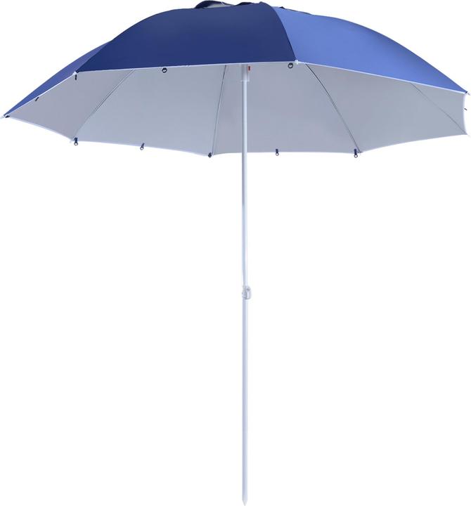 Actual product image Outsunny Beach Umbrella and Beach Tent 2 in 1 (2.10 m)