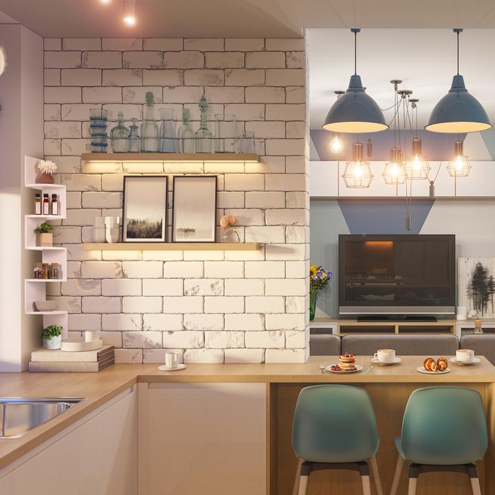 Actual product image Relaxdays Eckregal (19.50 x 19.50 x 122 cm)