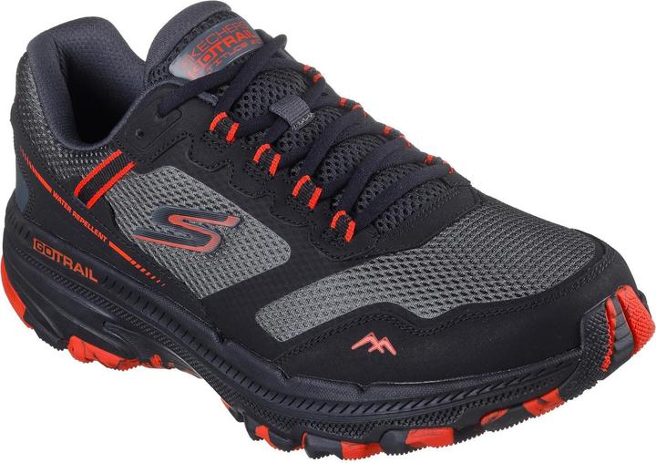 Produktbild Skechers Go Run Trail Altitude 2.0 Sneakers voor heren, Zwart en Oranje Leer Textiel, 44 EU (44)