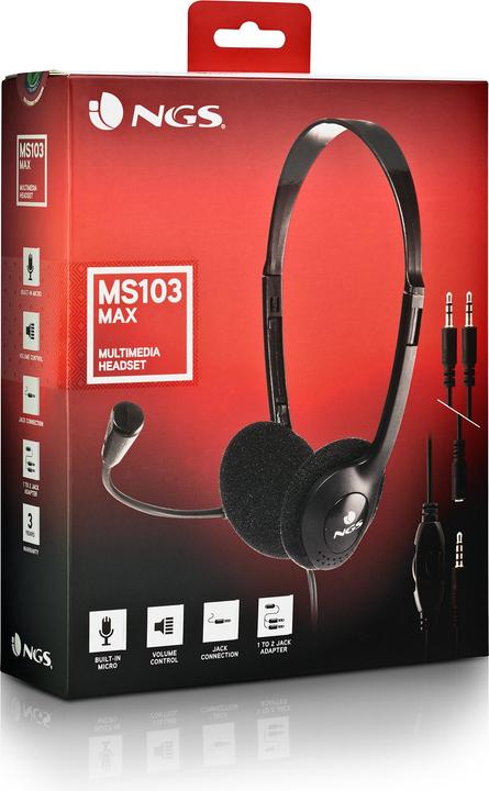 Actual product image NGS MS103 MAX (ANC, Cable)