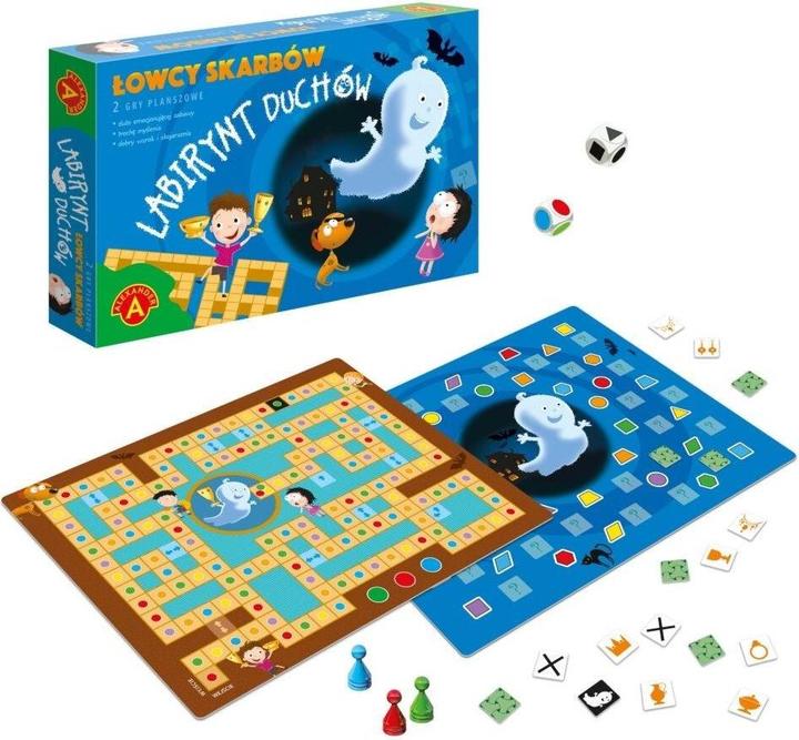 Produktbild Alexander Schatzsucher + Geisterlabyrinth ALEX (2 - 3 Spieler)