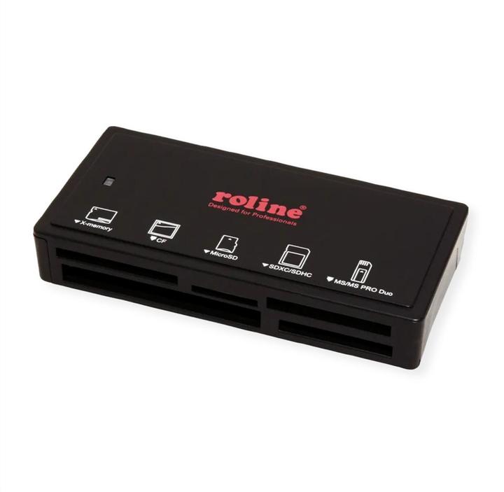 Produktbild Roline USB3.2 Gen1 Multi CardReader (USB 3.0, USB-C 3.2 Gen 1)