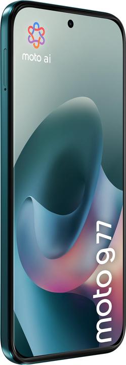 Actual product image Motorola Moto G77 (256 GB, Shaded Spruce, 6.78", SIM + eSIM, 5G)