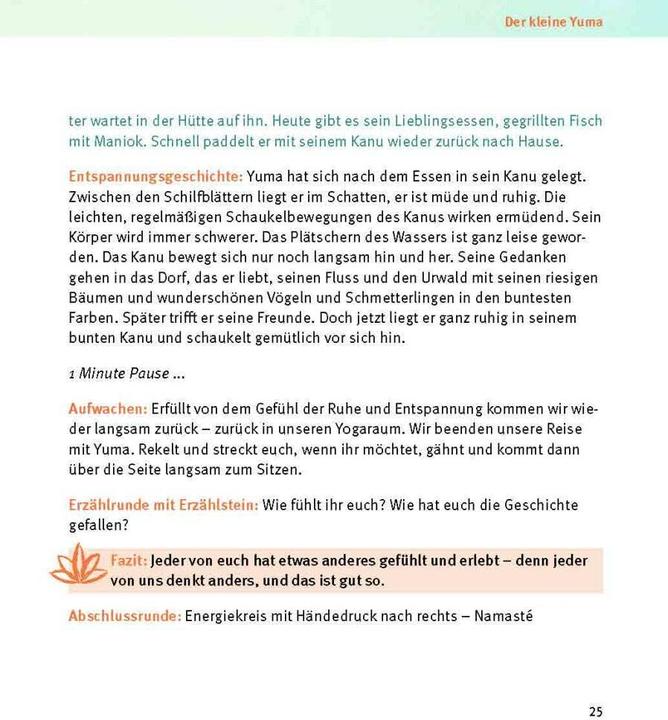 Produktbild 12 Kinderyoga-Mitmachgeschichten (Deutsch, Gabriele Pohl, Gertrud Fassl, 2023)