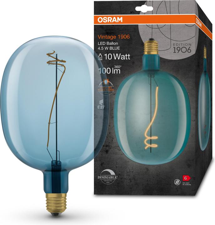 Image du produit Osram Année 1906 (E27, 4.50 W, 100 lm, 1 x, G)