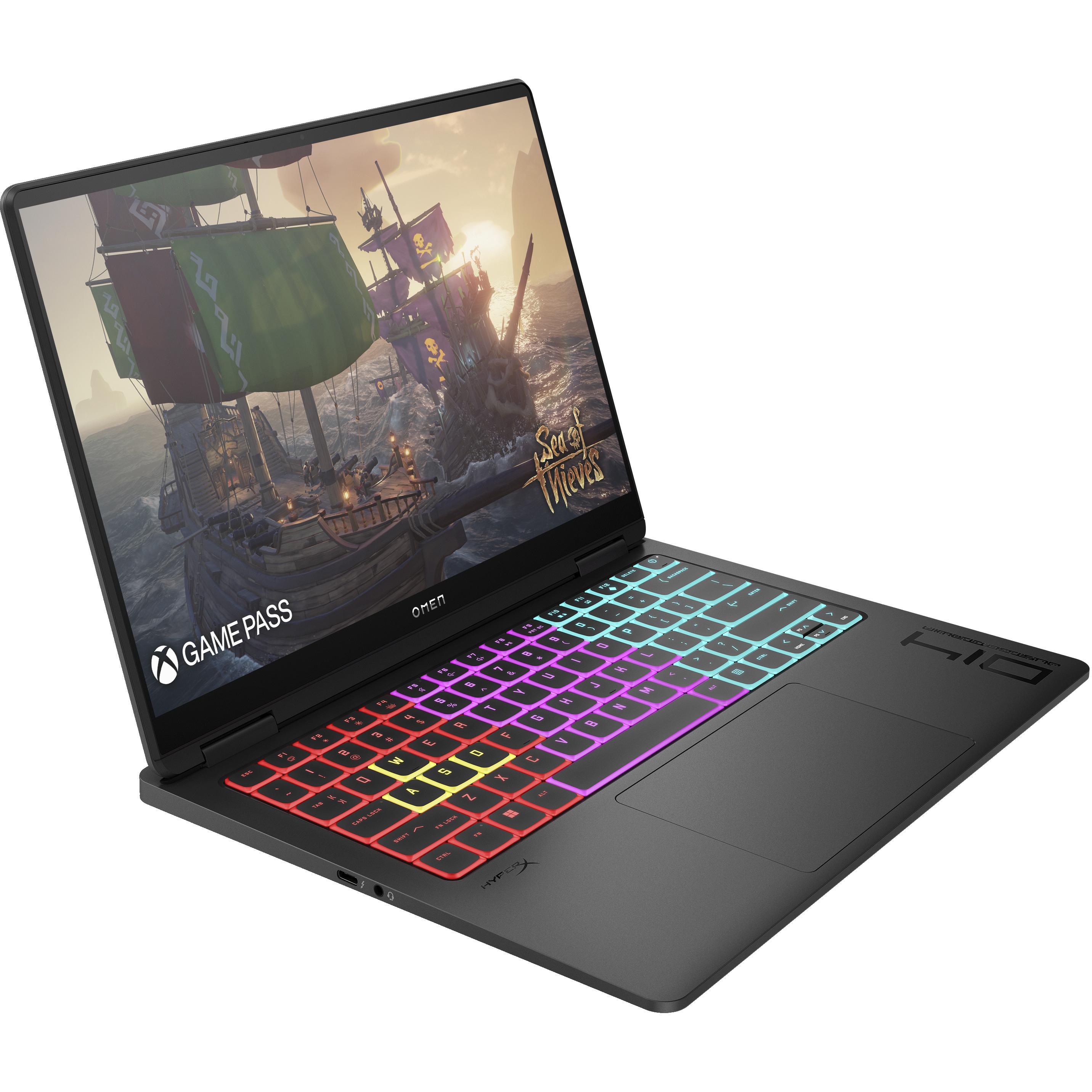 Thumbnail - HP OMEN 14-fb0174ng 14.0" 2.8k OLED 120Hz, Intel Ultra 7-155H, 16GB RAM, 512GB SSD, RTX 4060, FreeDO (14", Intel Core Ul...