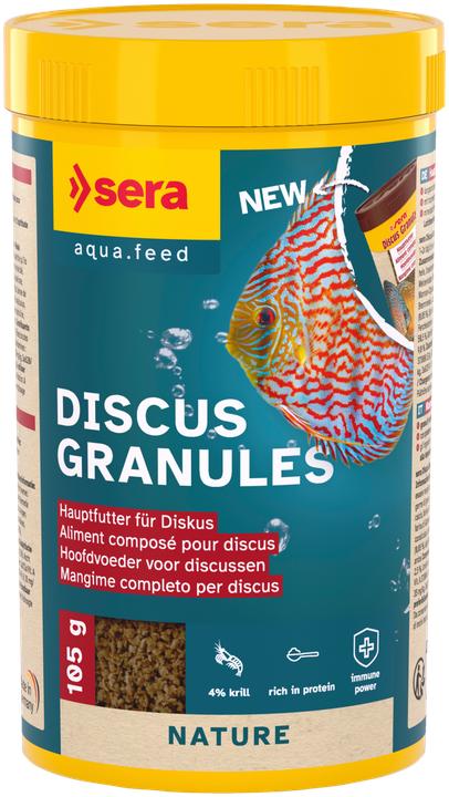 Produktbild Sera Premium Discus Granulat 250ml (Diskus, 25 cl)