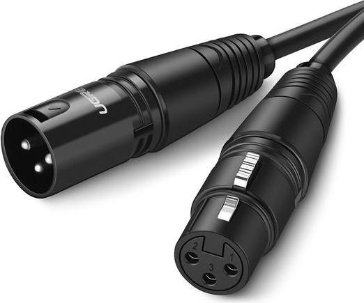 Produktbild Ugreen AV130 XLR female to XLR male cable - 8m (black) (8 m)