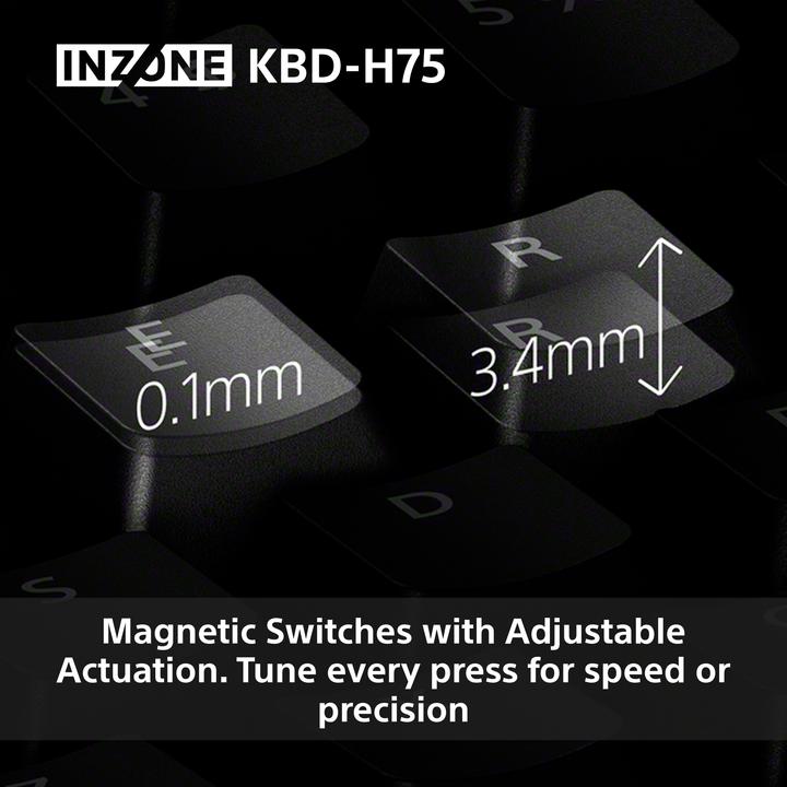 Produktbild Sony Inzone KBD-H75 (US, Kabelgebunden)