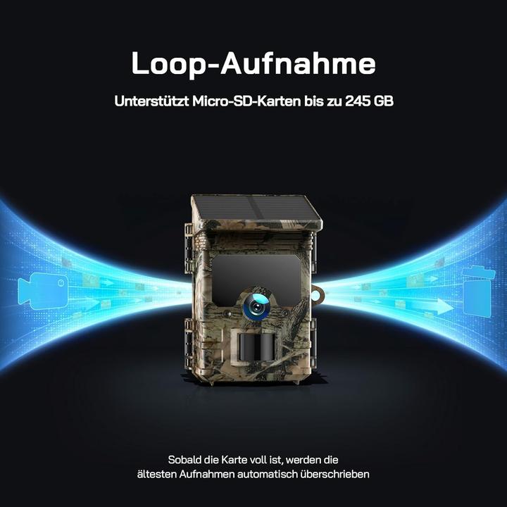 Actual product image Wolfang WT03 4K Wildkamera mit Nachtsicht