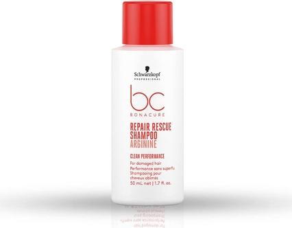 Actual product image Schwarzkopf Professional BC Bonacure Repair Rescue Shampoo (50 ml, Liquid shampoo)