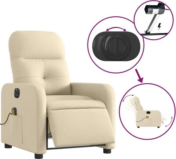 Image du produit vidaXL elektrischer Massagesessel