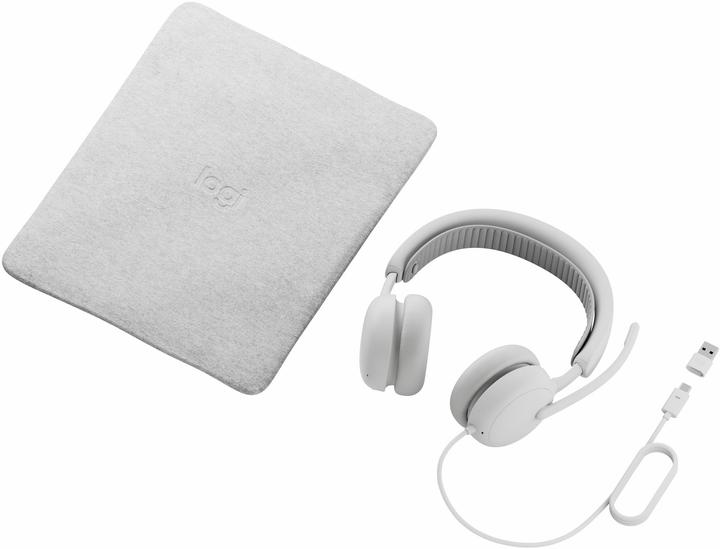 Immagine prodotto Logitech 981-001617, Cablato, Bianco (Cablato, USB-A, USB-C, Team Microsoft)