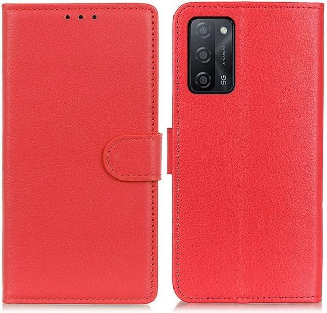 Image du produit MU Classic Série de couvertures de livres en cuir litchi (Oppo A53 5G)