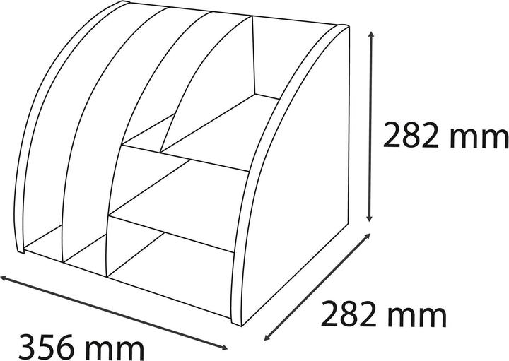 Produktbild Exacompta Sortierstation THE ORGANIZER (A4, A5, A6)