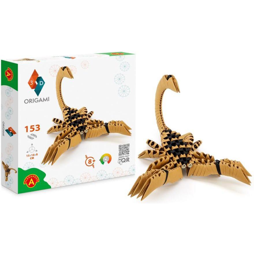 Thumbnail - Selecta Spielzeug ORIGAMI 3D - Skorpion, 153St.