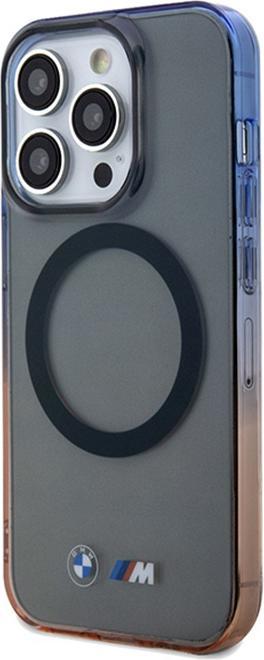 Productafbeelding BMW BMHMP15XHTGE iPhone 15 Pro Max 6,7" szary/grijs hardcase Kleurverloop Bumper MagSafe (Apple iPhone 15 Pro Max)