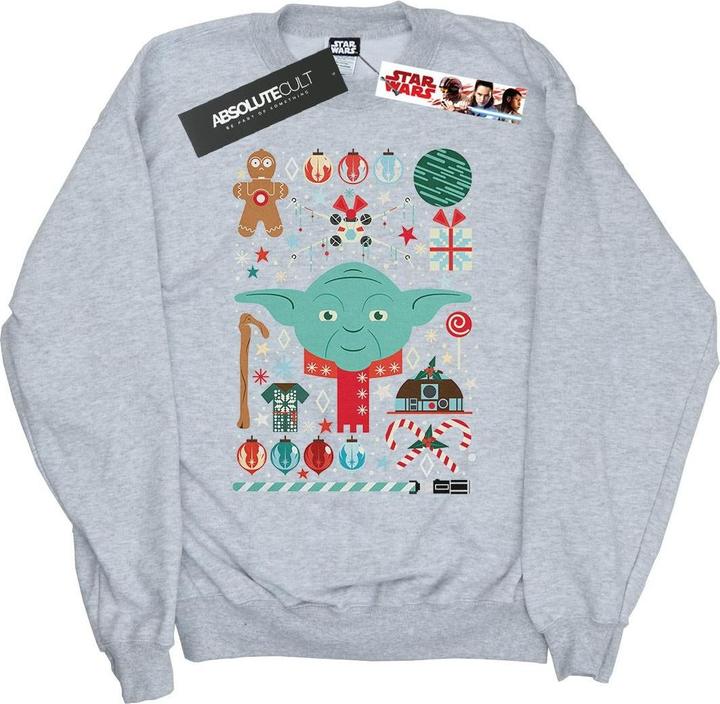 Produktbild Star Wars Yoda Christmas Sweatshirt Jungen (140, 146)