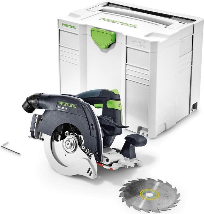 Produktbild Festool HKC 55 Li EB Basic Akku Handkreissäge 18V ( 201358 ) 160 mm Brushless Solo im Systainer -