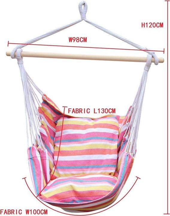 Immagine prodotto Domoletti Amaca Sedia Arcobaleno (4)