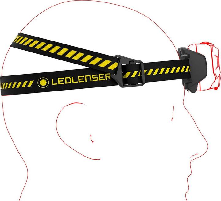 Actual product image Ledlenser HF6R Work Headlamp Led Rechargeable LED Headlamp 800 Lumen Adventure Headlights wass (2000 lm)