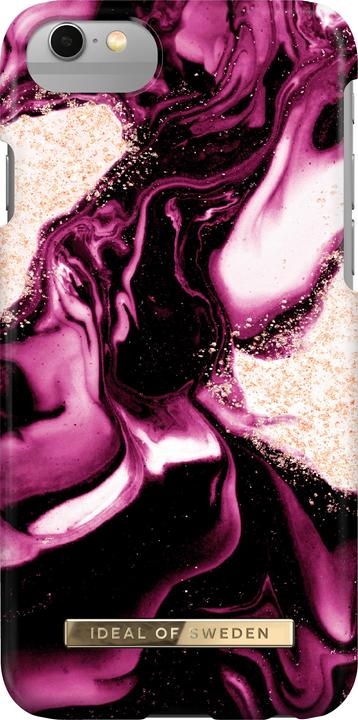 Gold, Black, White, Golden Ruby Marble, Red, Rose