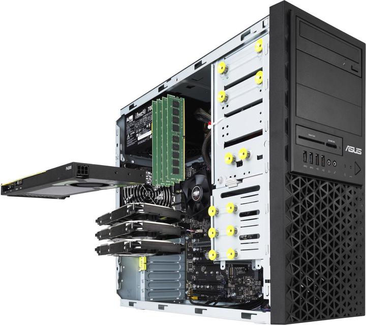 Image du produit ASUS Poste de travail PRO E500 G6 (Intel Core i9-10900, 32 Go, 0.51 To, GeForce RTX 4000)
