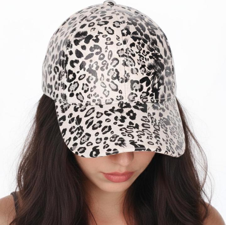 Actual product image Avizar Basecap mit Leopardmuster verstellbar