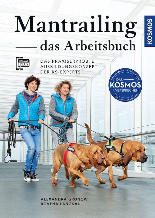 Actual product image Kosmos Mantrailing - das Arbeitsbuch (German, Alexandra Grunov, Rovena Langkau, 2023)
