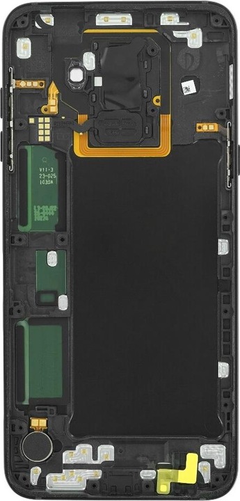 Actual product image Samsung Galaxy A6 Plus (2018) A605F Duos Back Cover black