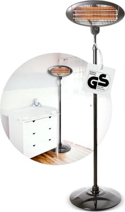 Actual product image Hartig & Helling BS 55 Independent radiant heater