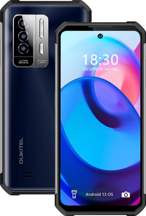 Actual product image Oukitel Smartphone WP27 12/256 8500 mAh Schwarz (256 GB, Black, 4G)