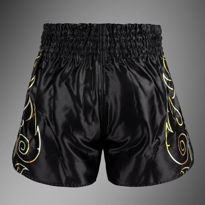 Immagine prodotto Venum Short Muay Thai VTC Flames – Nero/Oro – L (L)