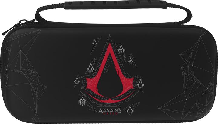 Productafbeelding Freaks and Geeks Assassin's Creed - Sacoche de transport Slim - Noire - Modèle Emblèmes pour Nintendo Switch et Switc (Switch)