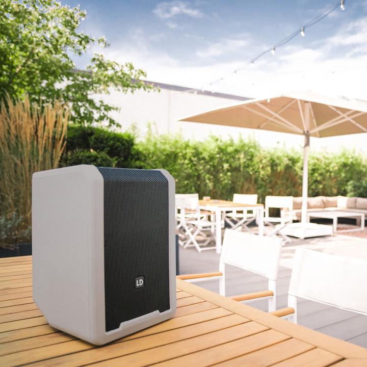 Immagine prodotto LD Systems ANNY® 8 HHD B8 G - Altoparlante PA Bluetooth® portatile con batteria ricaricabile, mixer e 1x (Attivo)