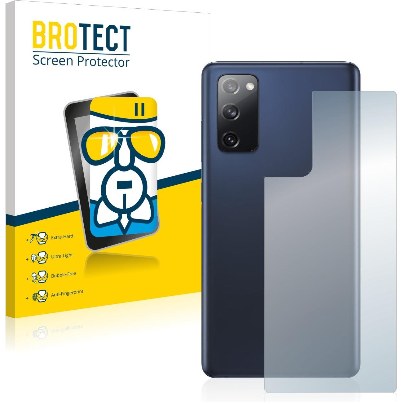 BROTECT AirGlass Panzerglasfolie (1 Stück, Samsung Galaxy S20 FE 5G), Smartphone Schutzfolie, Transparent