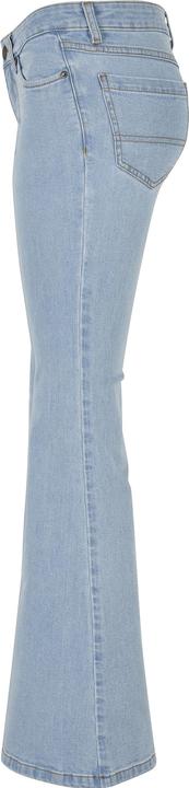 Actual product image Urban Classics Ladies Organic Low Waist Flared Denim (31)