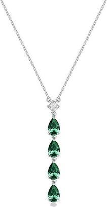 Produktbild Brosway Life Green Fancy Cubic Zirconia Silver Necklace Flg110