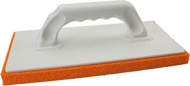 Actual product image Dönges Sponge rubber rubbing board VERY FINE, dimensions 280 x 140 x 18 mm (14 cm)