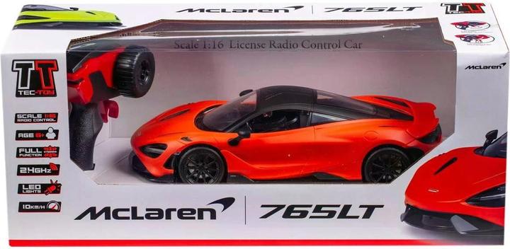 Immagine prodotto Hama TEC-TOY - McLaren 765LT R/C 1:16 - Arancione (471311)
