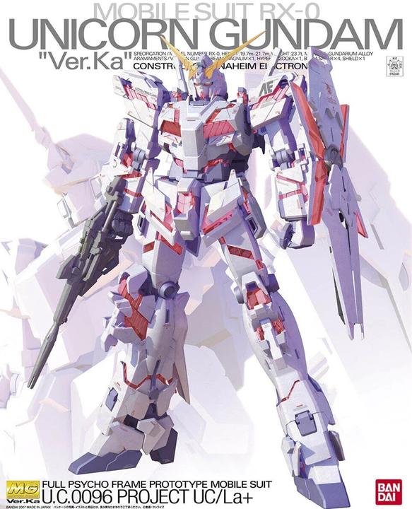 Actual product image Bandai Unicorn Gundam